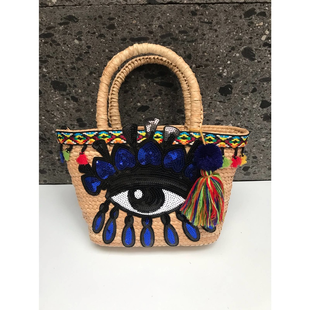Mexican bag with icon attached